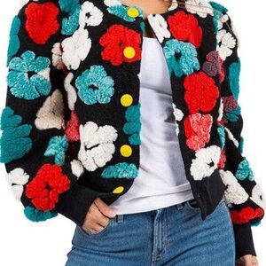 Colorful Floral Women's Jacket